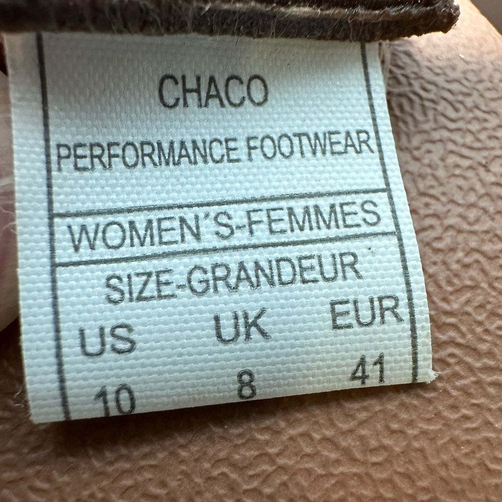 Chaco Chillos Sandals Tan Adjustable Strappy Women’s Size 10 - Picture 12 of 12